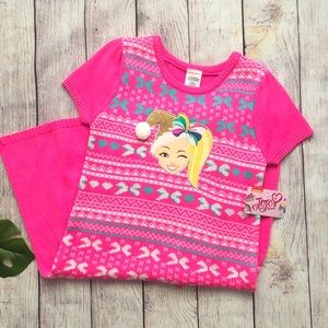 Jojo Siwa Christmas Sweater Dress New